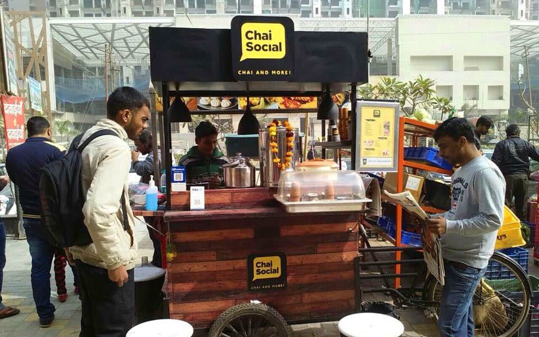 Check Out This Mobile Chai Stall In Noida So Delhi