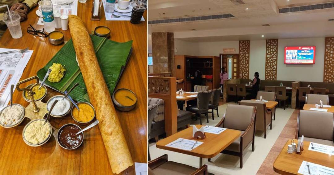 Chutney’s In Hyderabad Serves 70 MM Dosa So Hyderabad