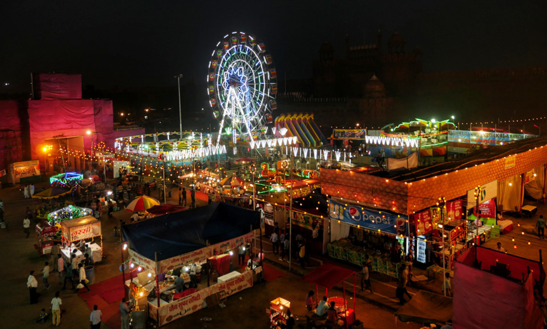 Dussehra Celebrations at Lal Quila Maidan, Red Fort in Old Delhi So Delhi