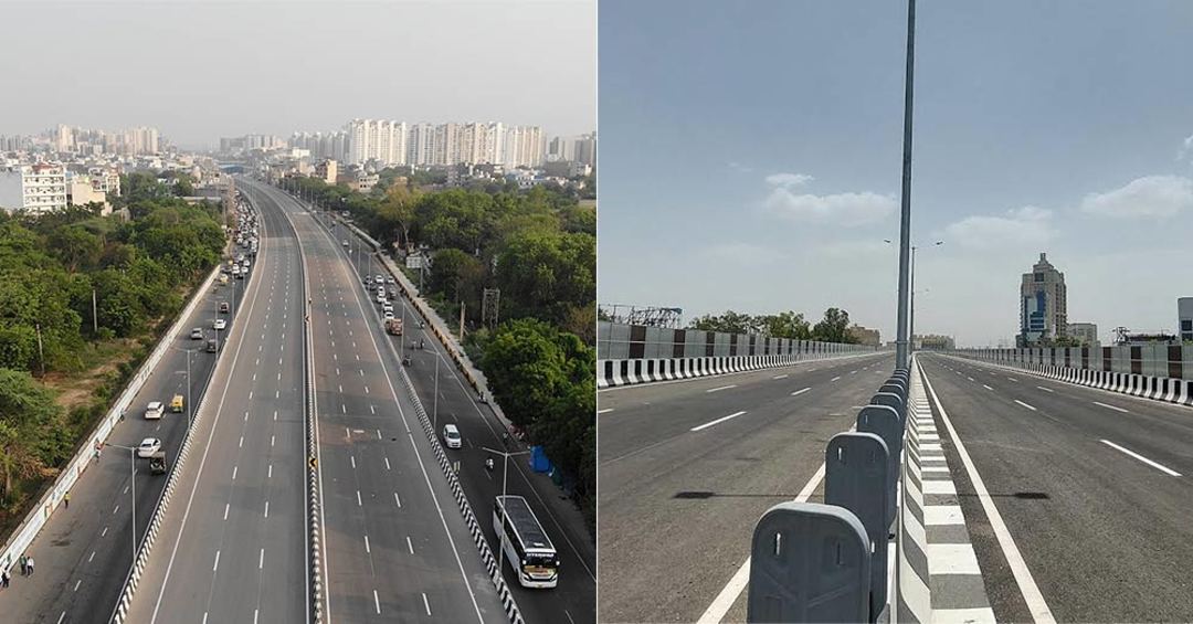 Gurgaon S New Sohna Elevated Road Open For Public Use So Delhi Gurgaon S New Sohna Elevated Road Open For Public Use So Delhi