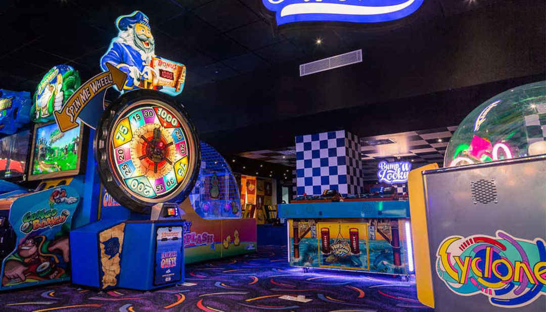 Best Place to Play Arcade Games & Grab Some Snacks Glued Reloaded