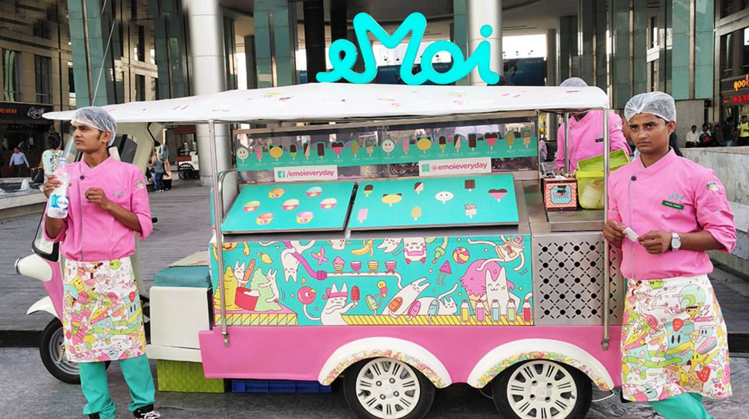 What To Try THIS Adorbs Ice Cream Truck So Delhi