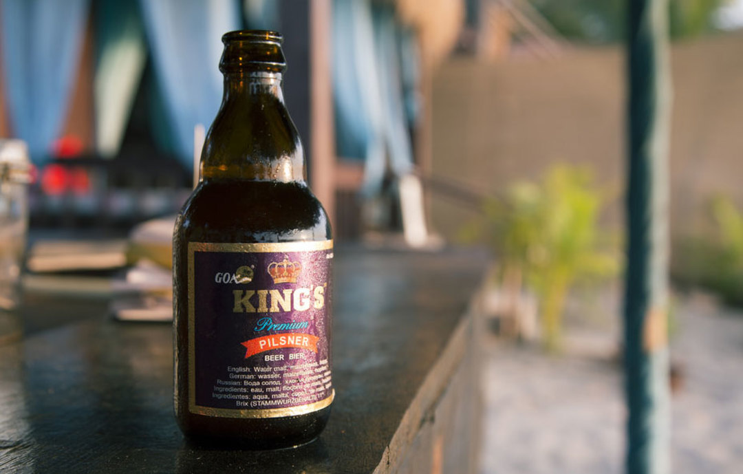 King's Beer At Pebble Street In CP So Delhi