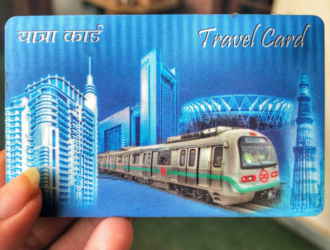 delhi metro trip card