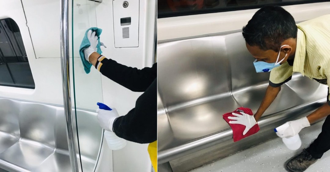 Delhi Metro Rails Are Cleaned Before Operations | So Delhi