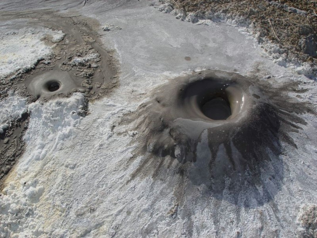 Mud Volcanoes In Diglipur, Andaman & Nicobar So Andaman