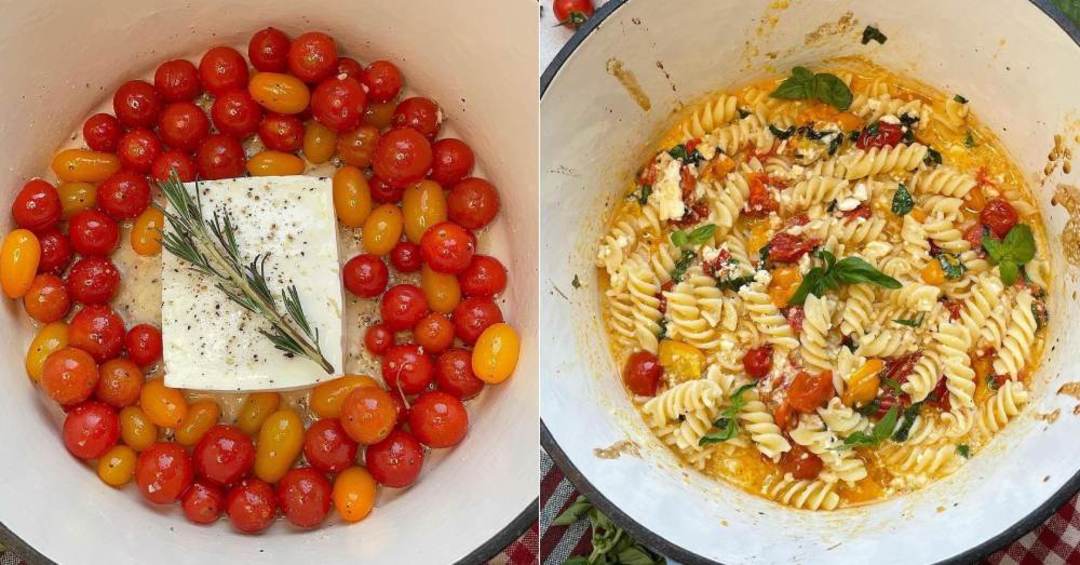 Baked Feta Cheese Pasta Recipe By Pavitra Kaur So Delhi