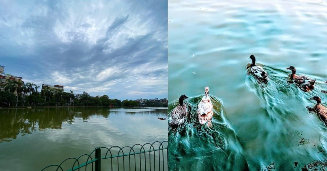 Naini Lake In Model Town, Delhi For Pedal Boating So Delhi