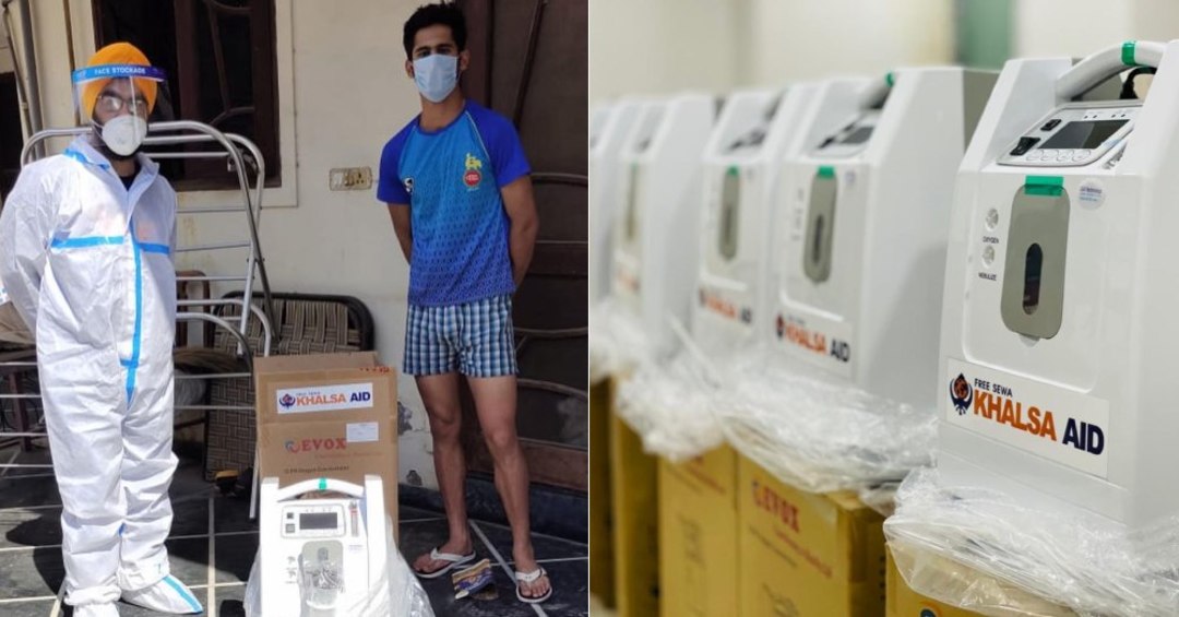 Khalsa Aid For Free Oxygen Concentrators In Delhi So Delhi