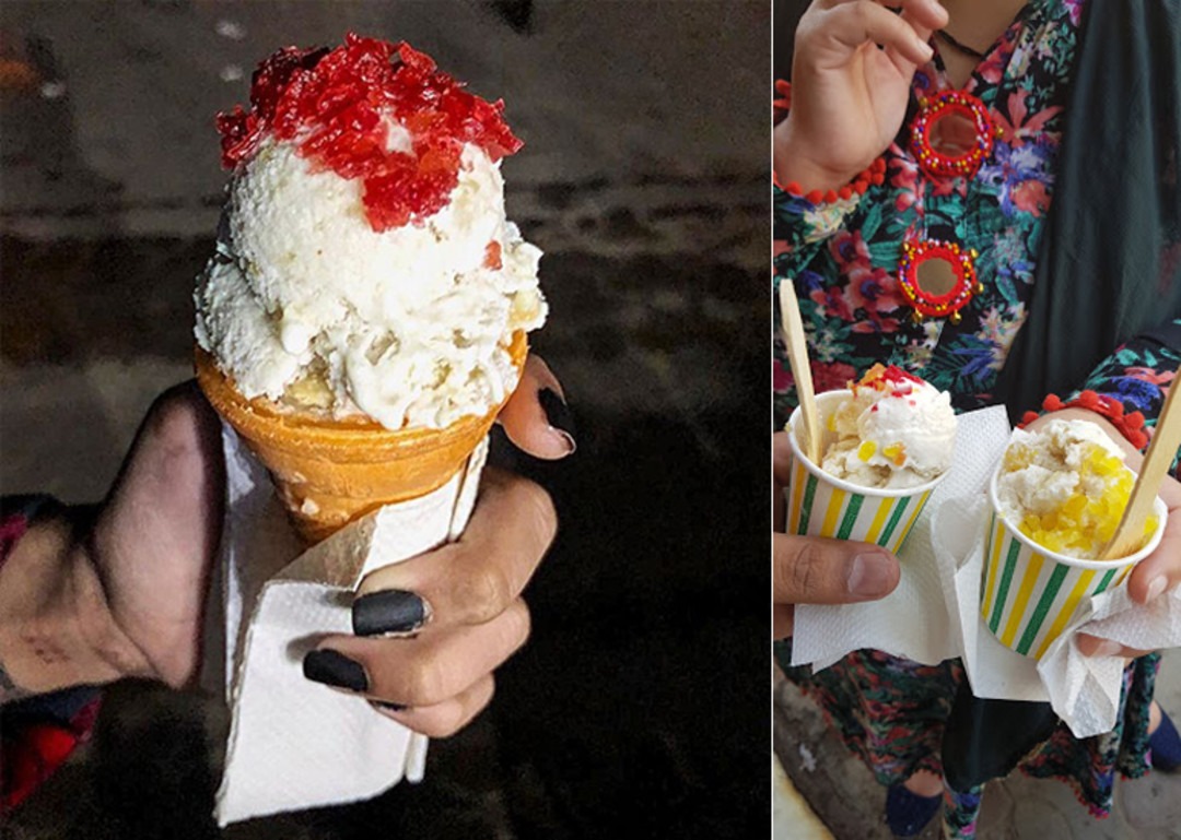 Slurp On Delish Ice Creams Singh Fruit Ice Cream So Delhi