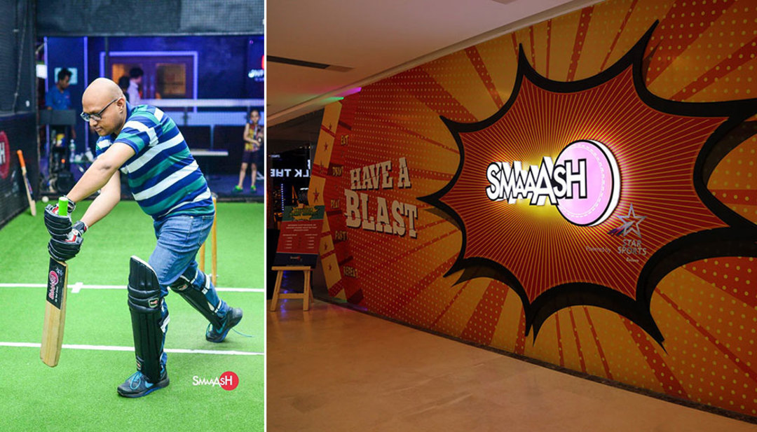 Check Out Smaaash Cricket League In Ambience, GGN! So Delhi