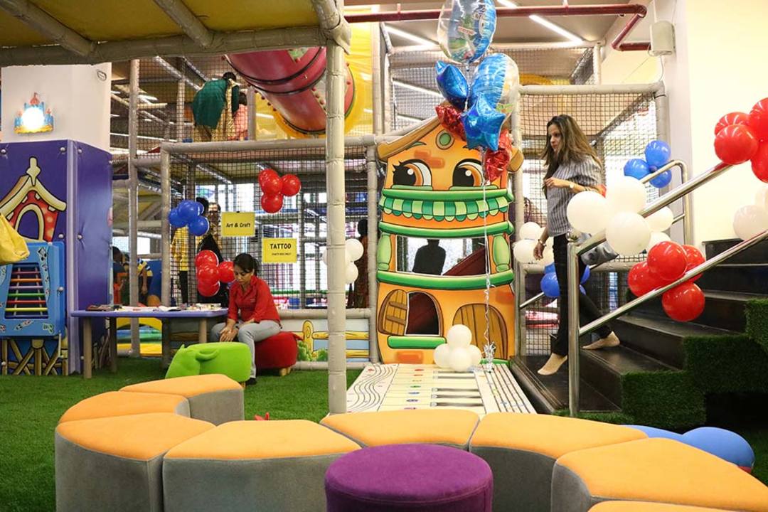 It’s All Fun & Games For Kiddies Here Tumble House So Delhi