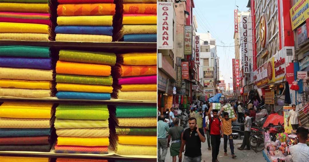 Chickpet Market At Chikpete Road In Bangalore So Bangalore