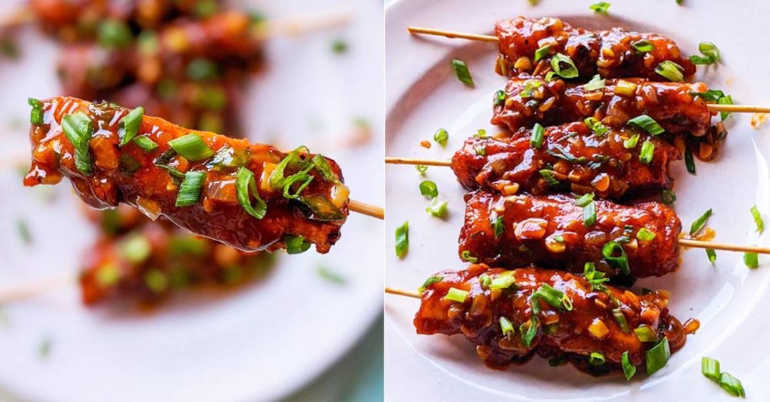 Schezwan Paneer Satay Recipe By Pickles&wine So Delhi