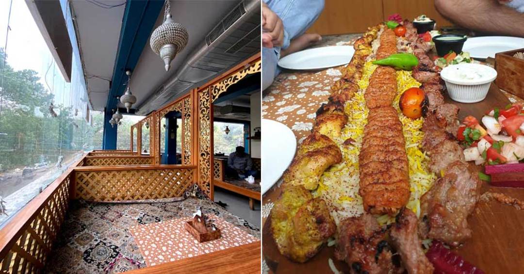 Nooshe Joon In Lajpat Nagar For Huge Kebab Platter So Delhi