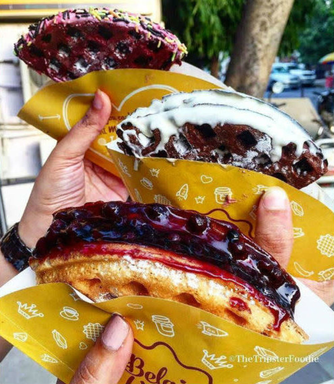 Waffles On The Go The Belgian Waffle Co. So Delhi