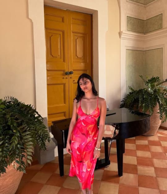 sachin and babi light blue dress What to Wear to Holiday Parties