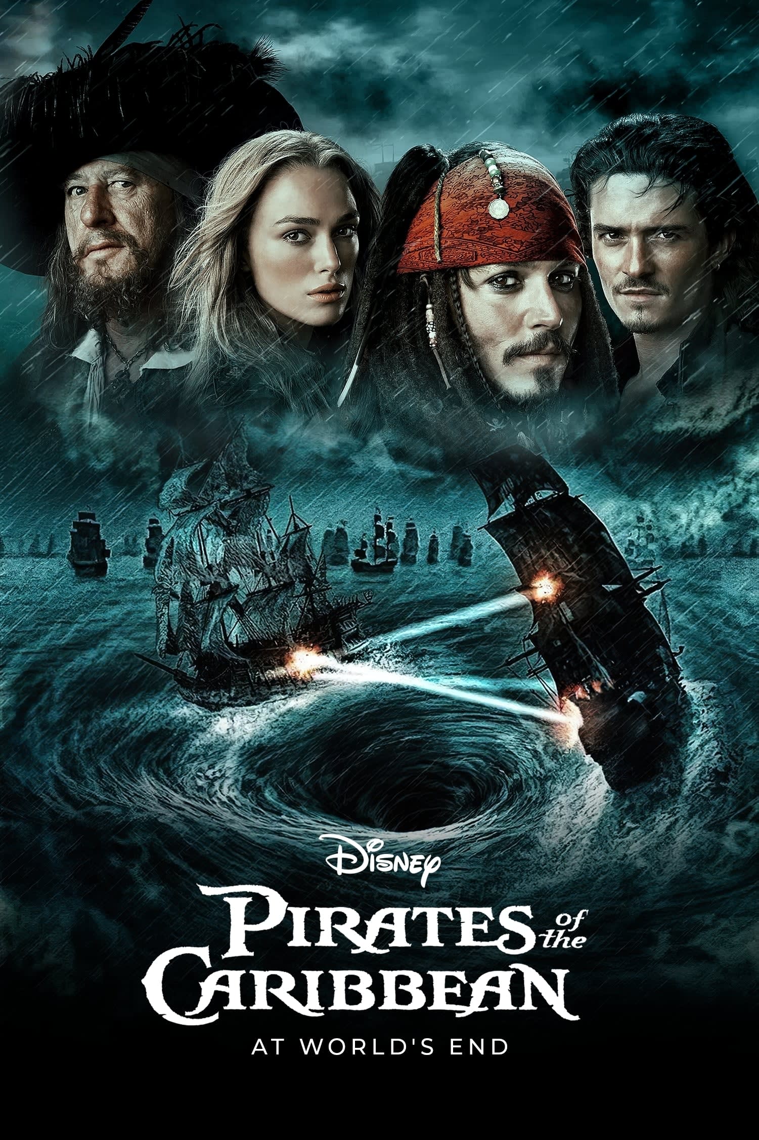 Poster for the movie "Pirates of the Caribbean: At World's End"