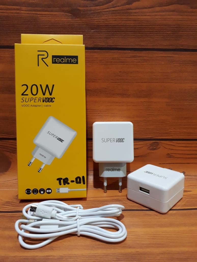 TRAVEL CHARGER REALME SUPER VOOC