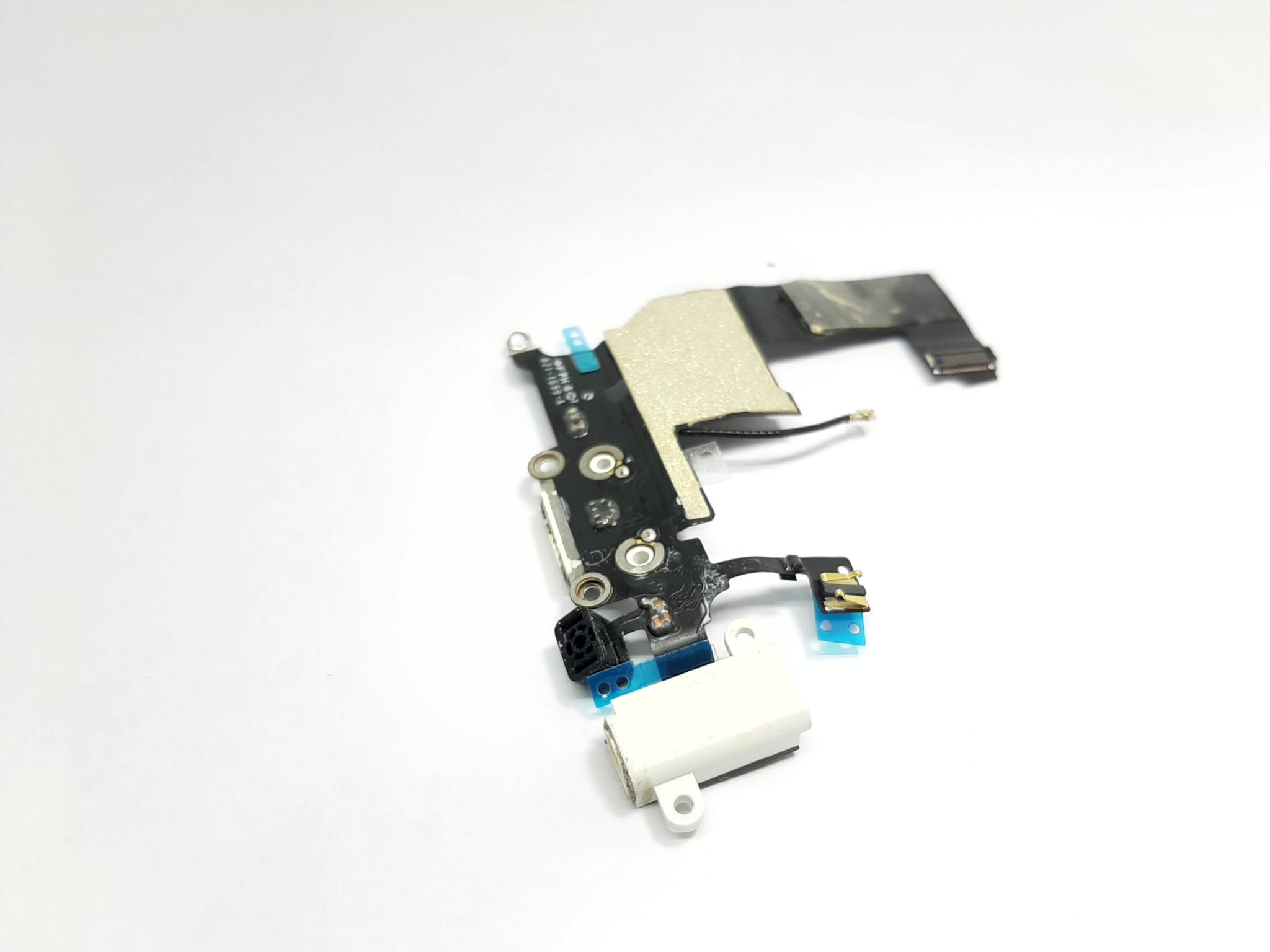 FLEXIBLE IPHONE 5G+CONNECTOR T/C WHITE ORI+CON H/F+MIC