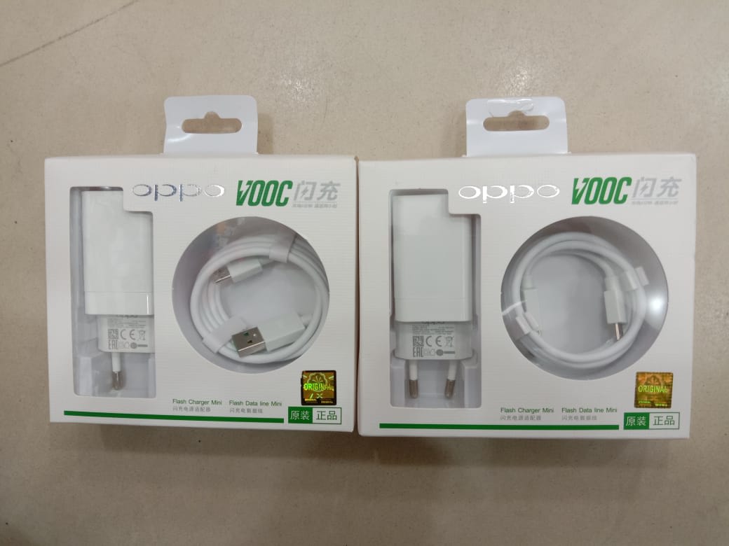 TRAVEL CHARGER OPPO MICRO FAST CHARGING VOOC