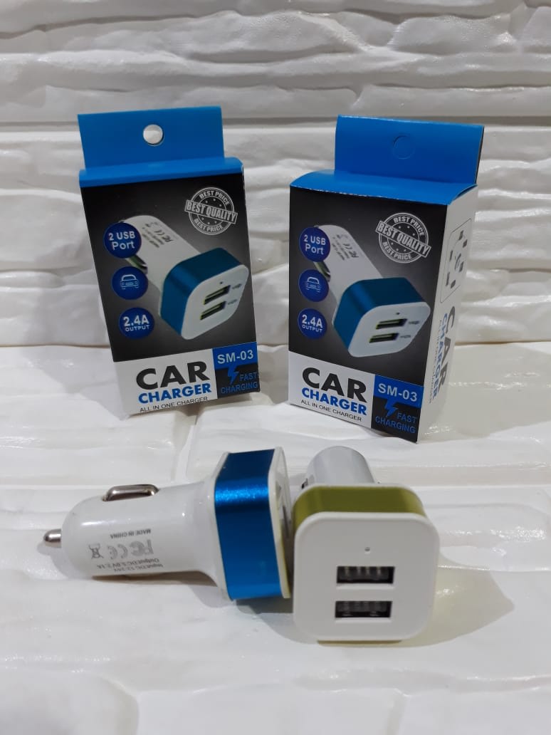 CAR CHARGER - 2 USB