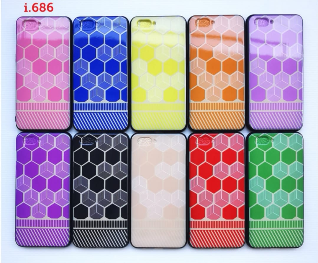 SOFTCASE MOTIF WARNA WARNI - I686