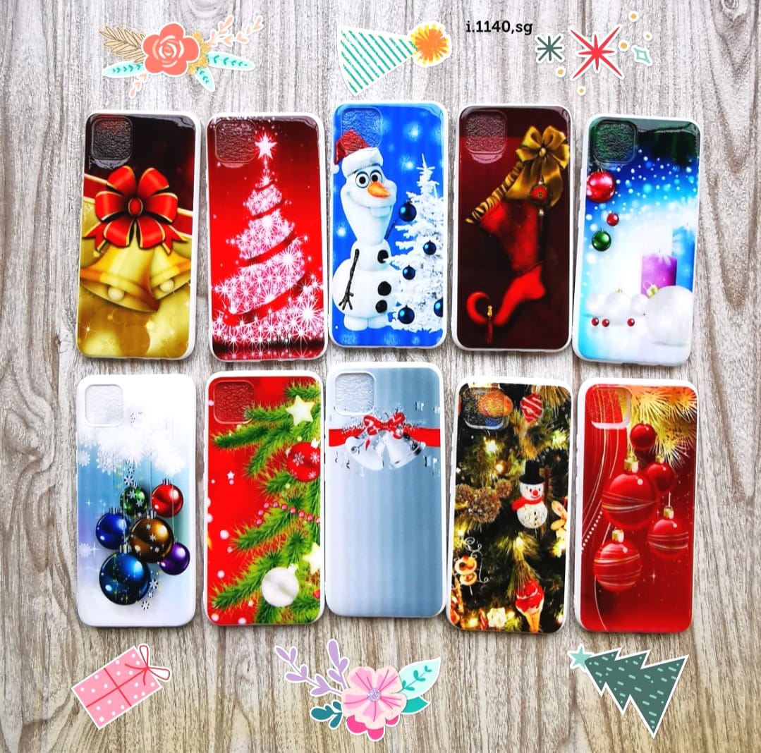 SOFTCASE MOTIF MERRY CHRISTMAS - I1140