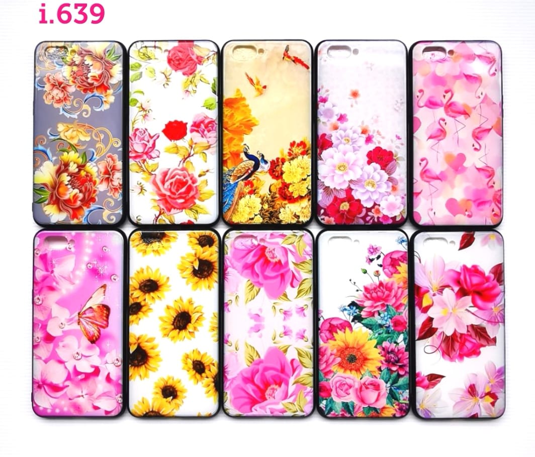 SOFTCASE MOTIF BUNGA - I639