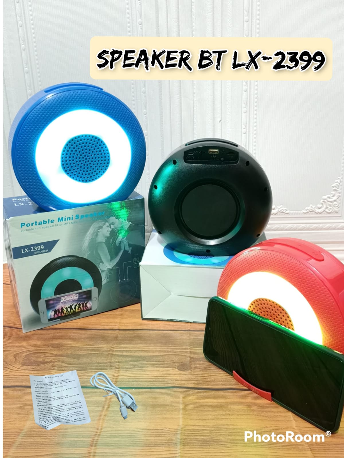 SPEAKER BT LX-2399/ PORTABLE MINI SPEAKER