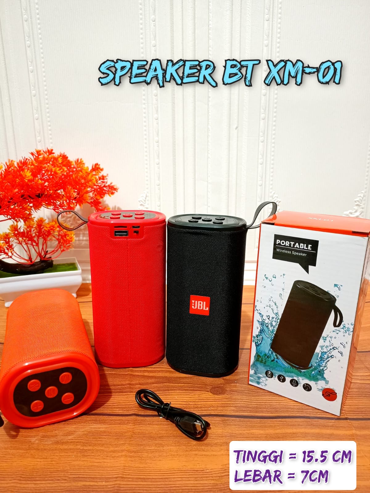 SPEAKER BT XM-01 / SPEAKER PORTABLE