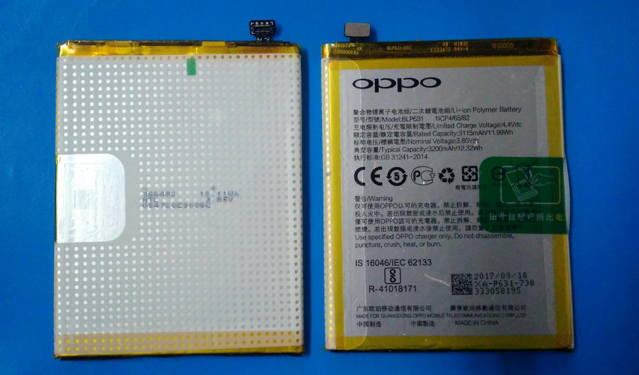 BATTERY OPPO ORI 100%