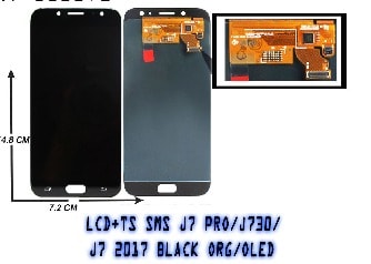 LCD SAMSUNG J730 OLED GOLD+T/S (GALAXY J7 PRO 2017)