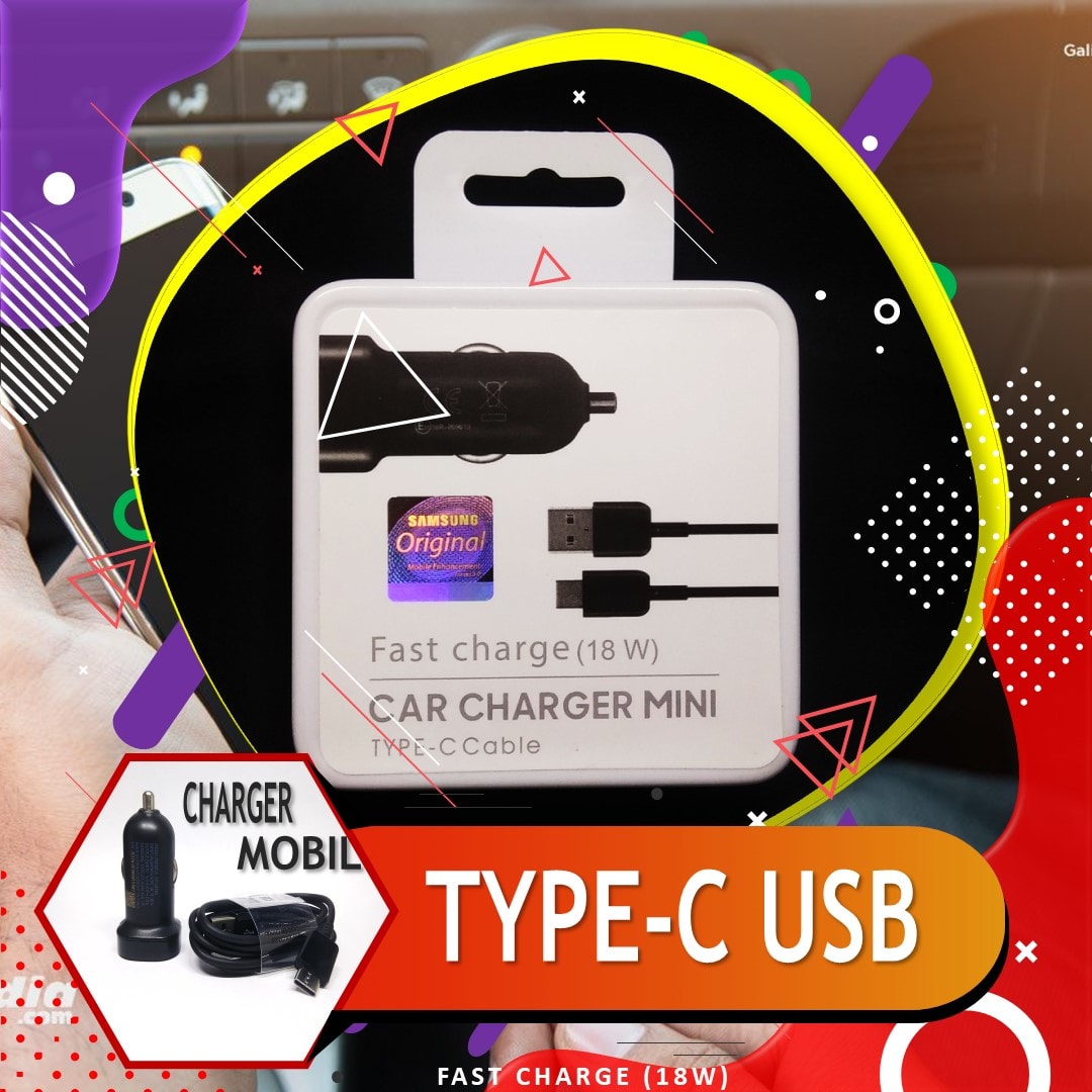 CHARGER MOBIL SAMSUNG MODEL S8 (Black, White) ORI 99%