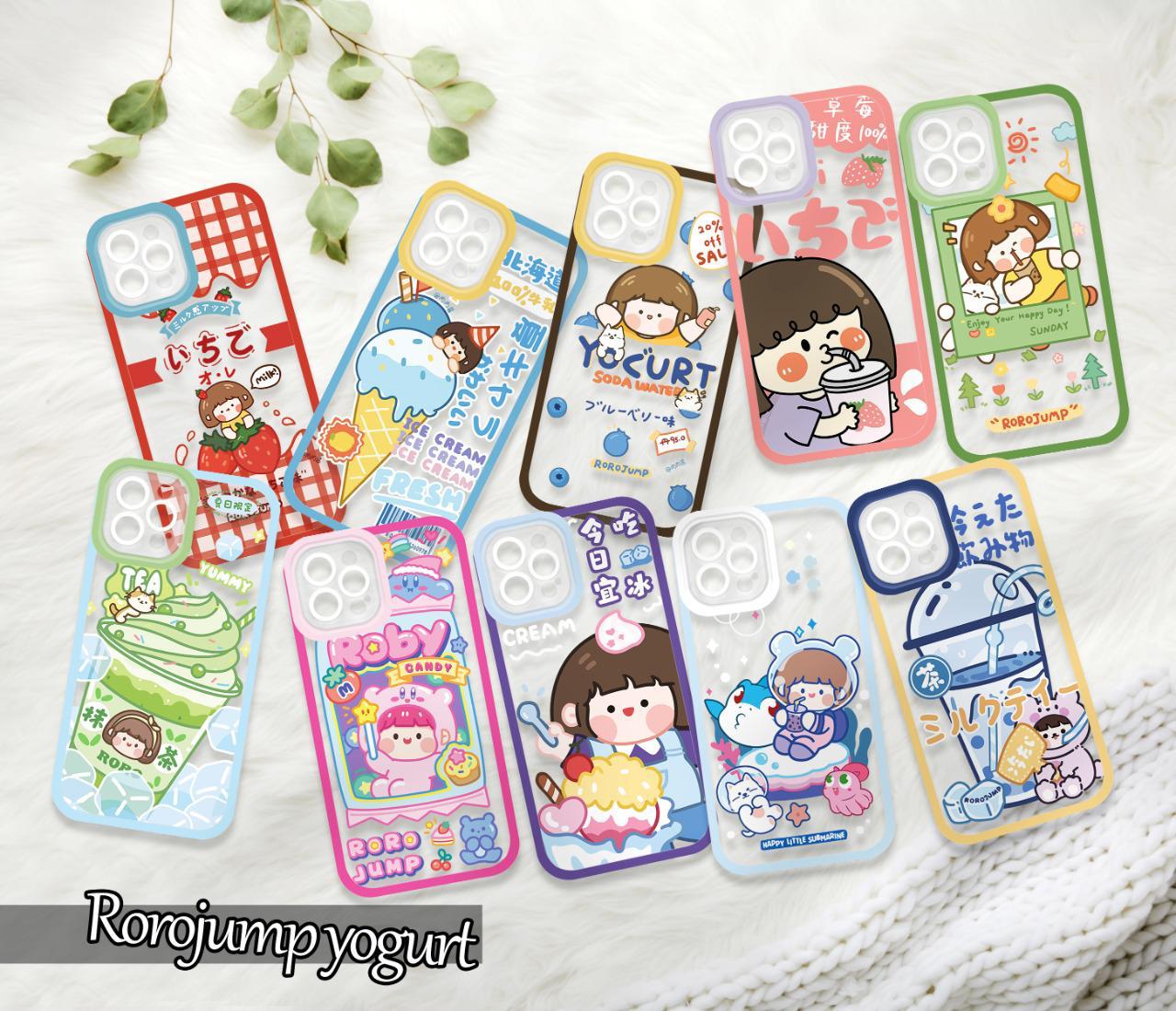 PREMIUM CLEAR CASE PROTECT CAMERA ROROJUMP YOGURT / SOFTCASE