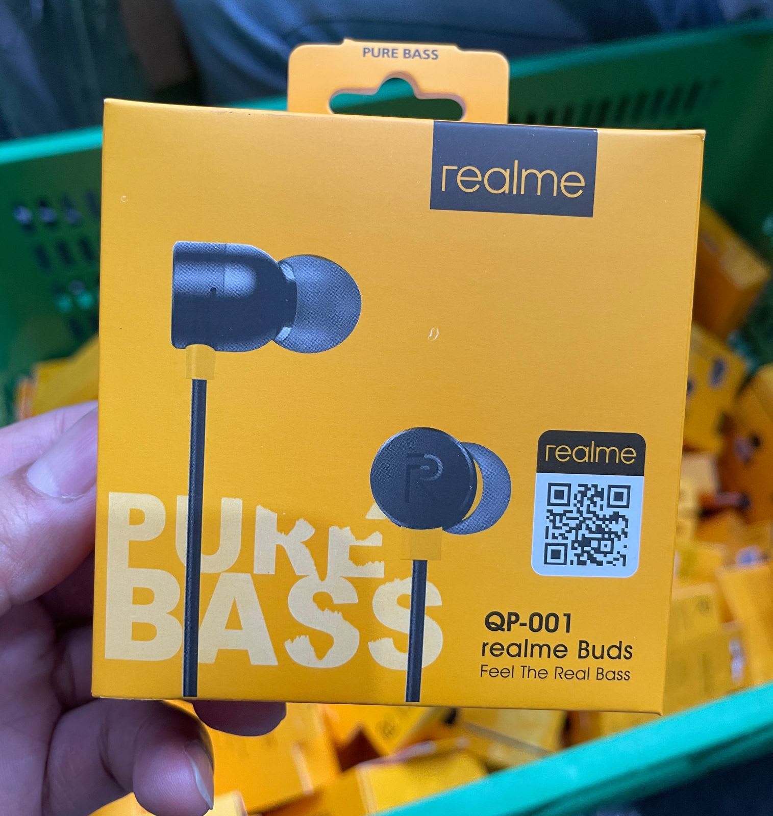 HANDSFREE REALME MAGNET QP 001