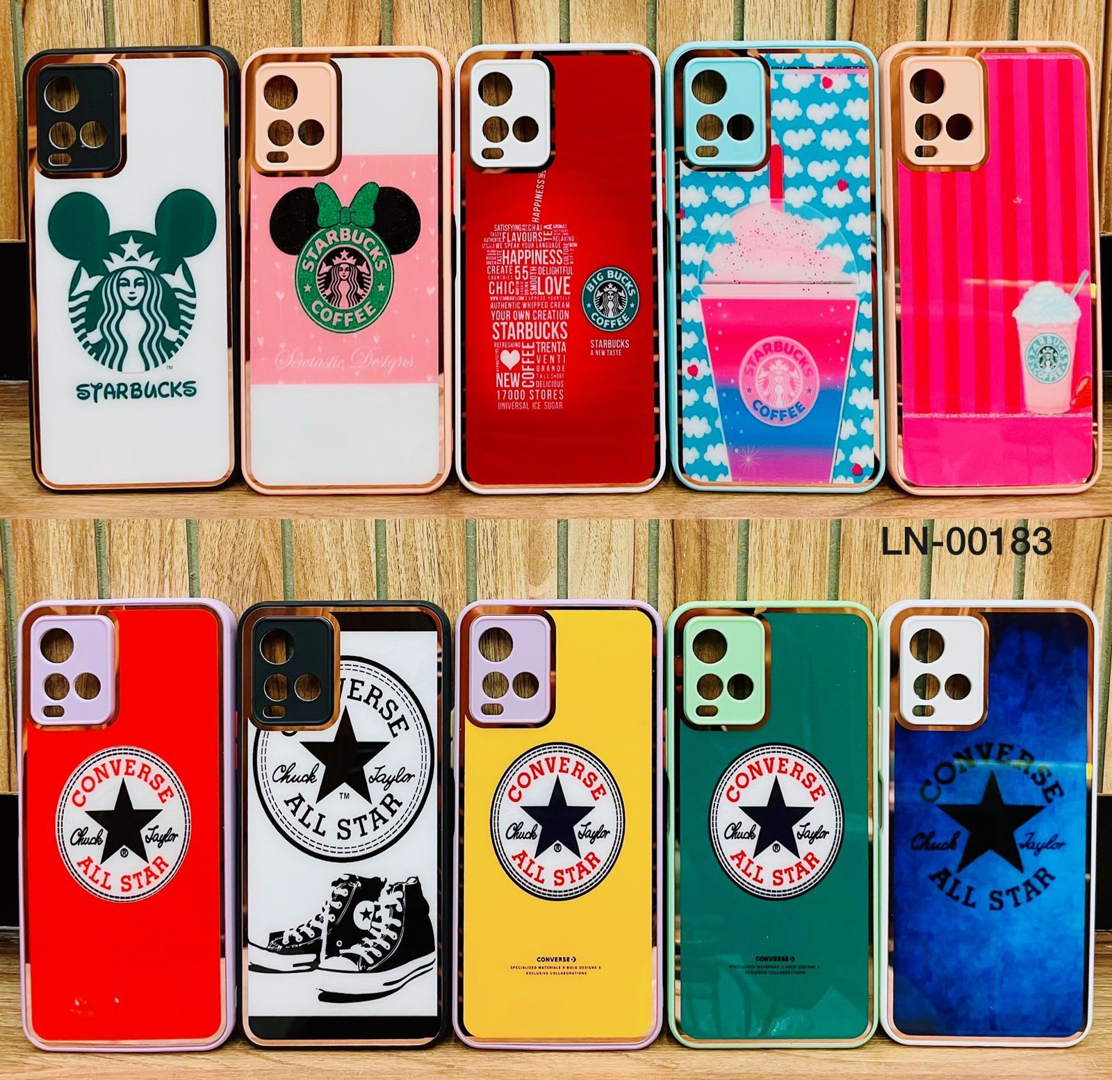 CASE LIST GOLD STARBUCK & CONVERSE PC - LN-00183