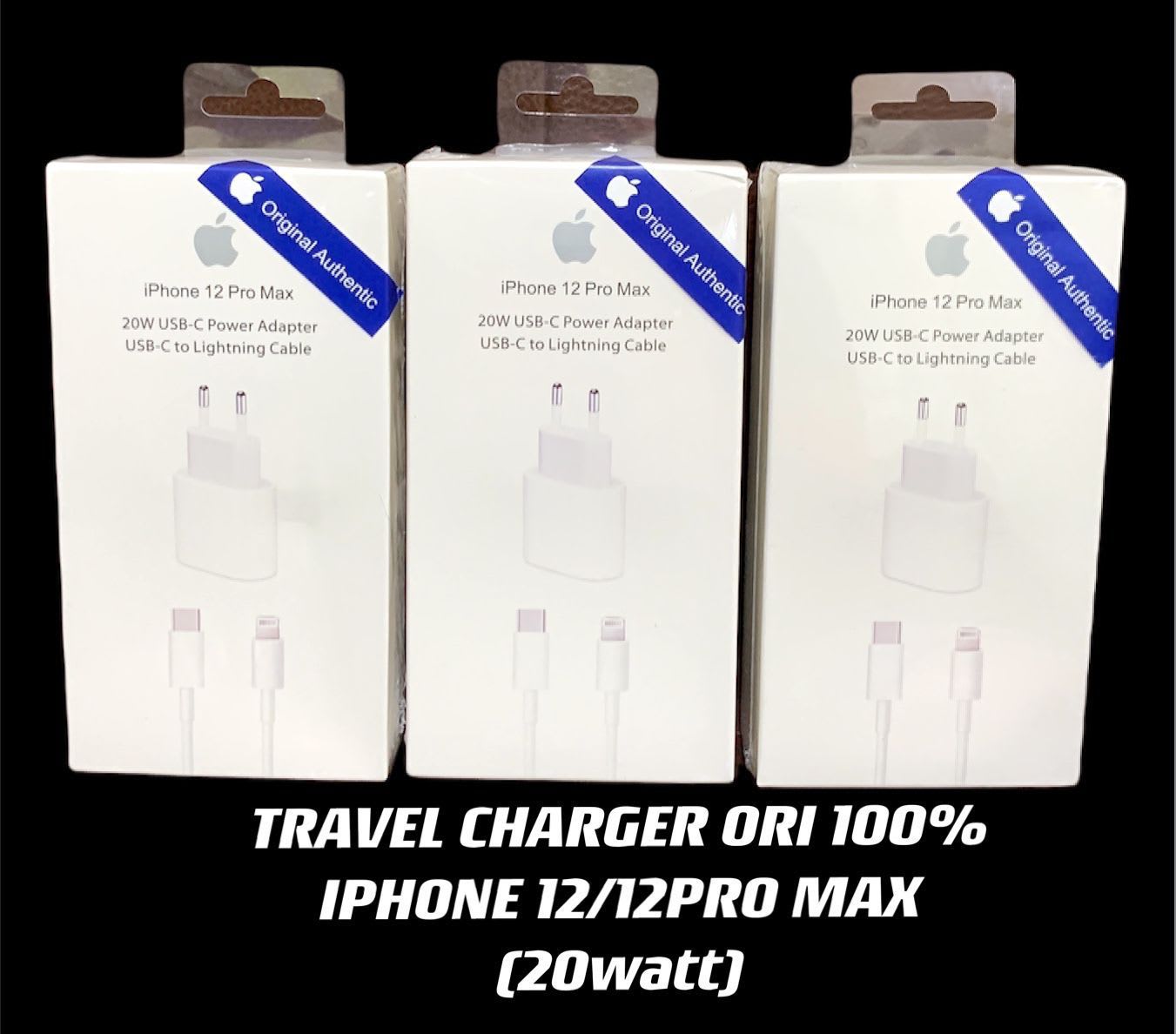 TRAVEL CHARGER ORIGINAL IPHONE 100 % iphone 12/13 + PACK IMPORT