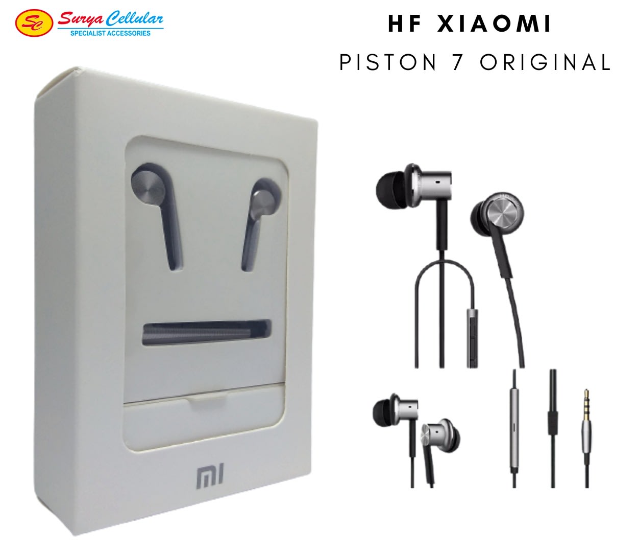 HANDSFREE XIAOMI 100%