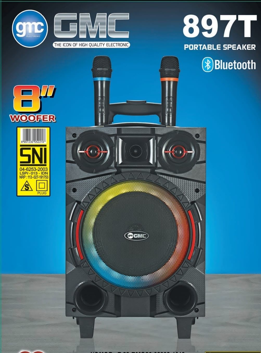 SPEAKER BLUETOOTH GMC 897T