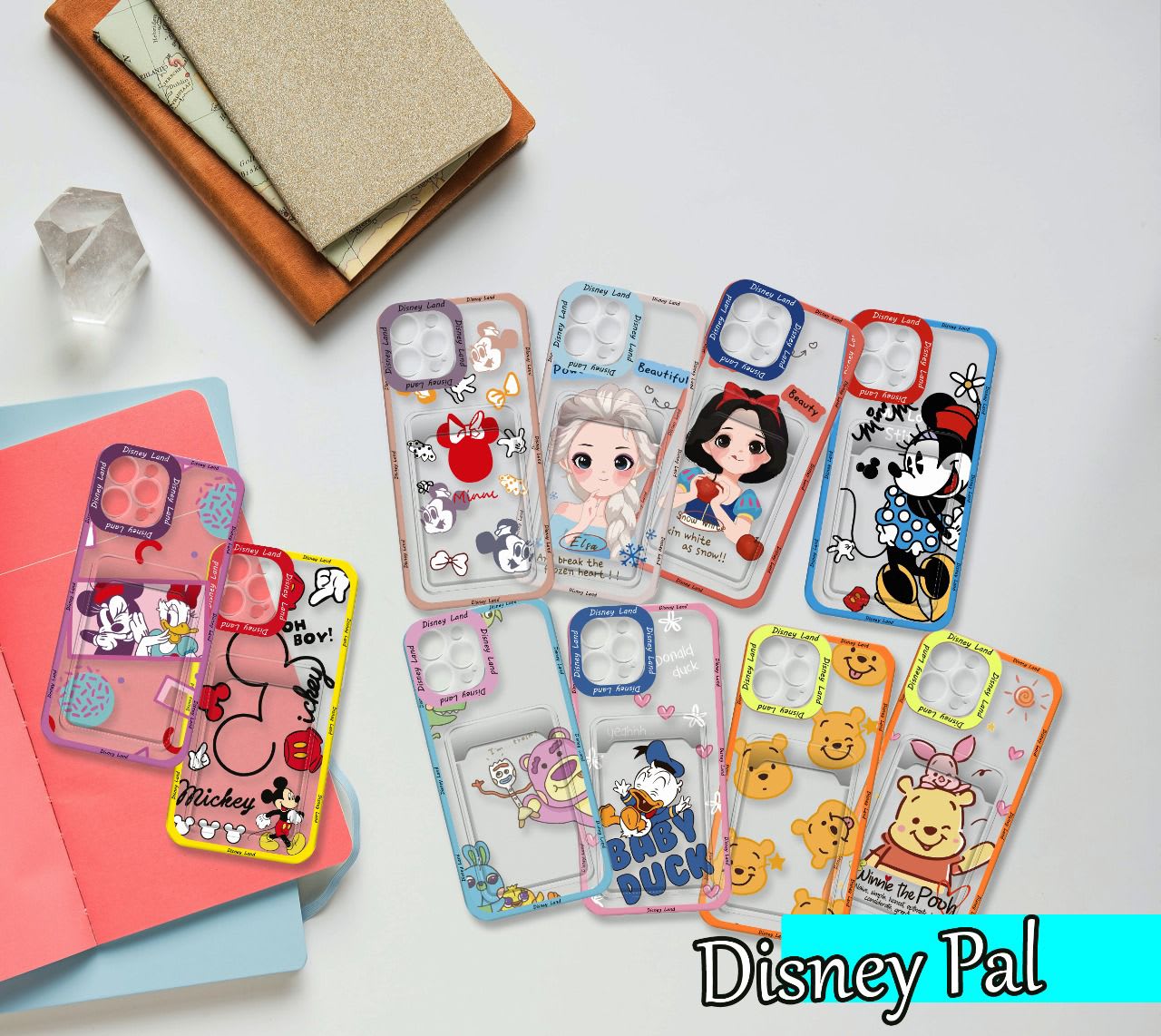 SOFTCASE CLEAR CASE SLOT CARD DISNEY PAL+PROTECT CAMERA