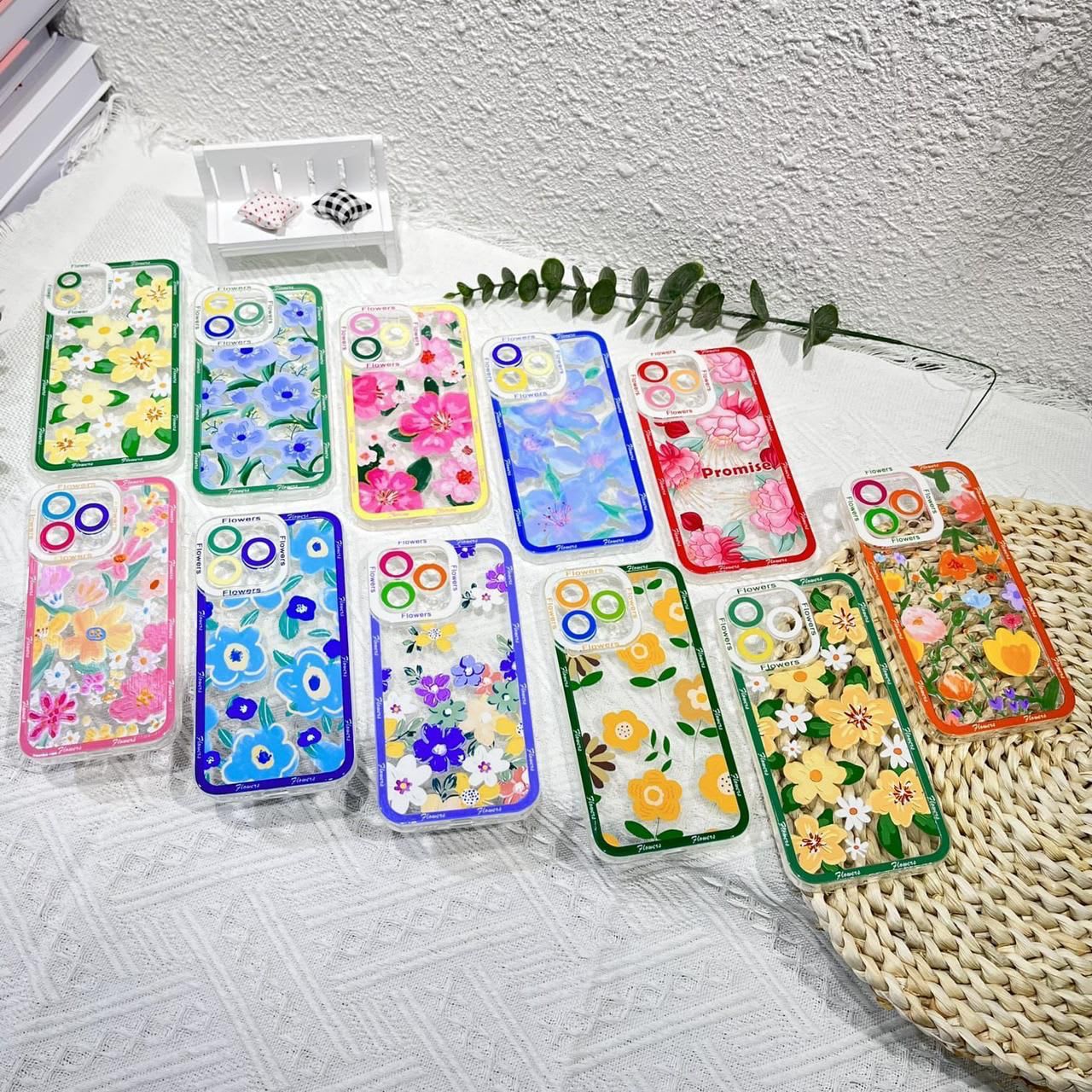 SOFT CASE BENING MOTIF BUNGA TERBARU