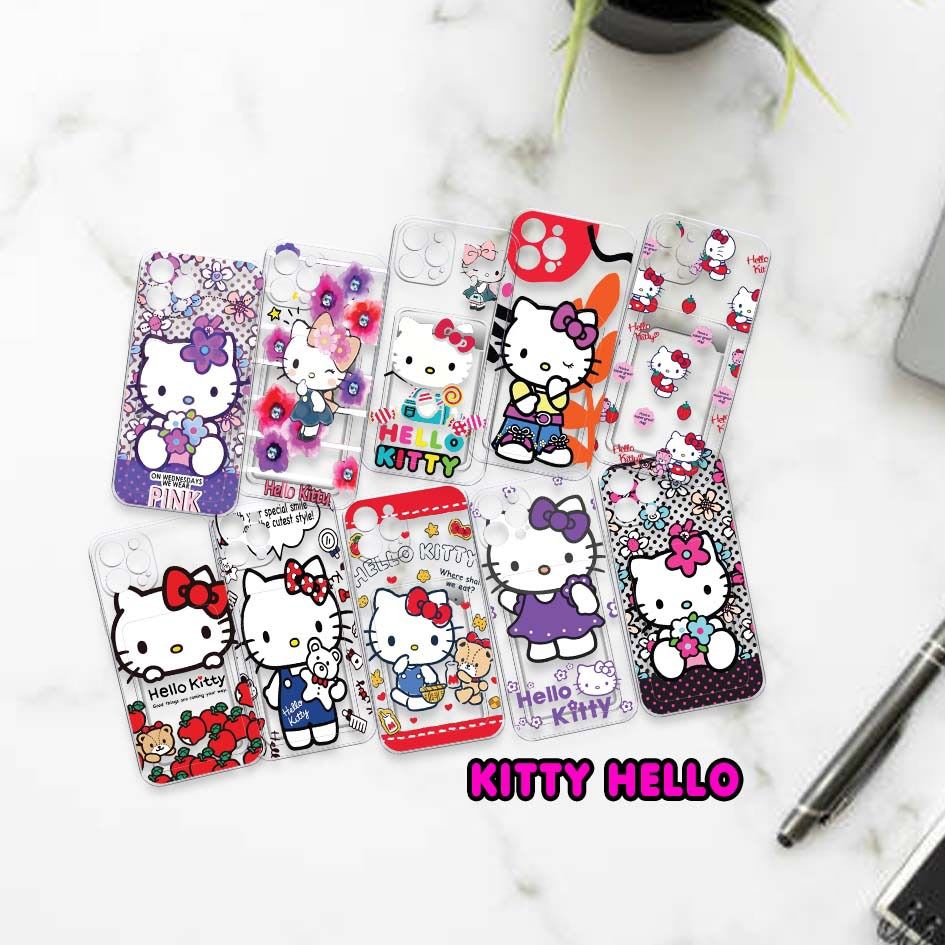 CLEAR CASE SLOT CARD KITTY HELLO + PROTECT CAMERA