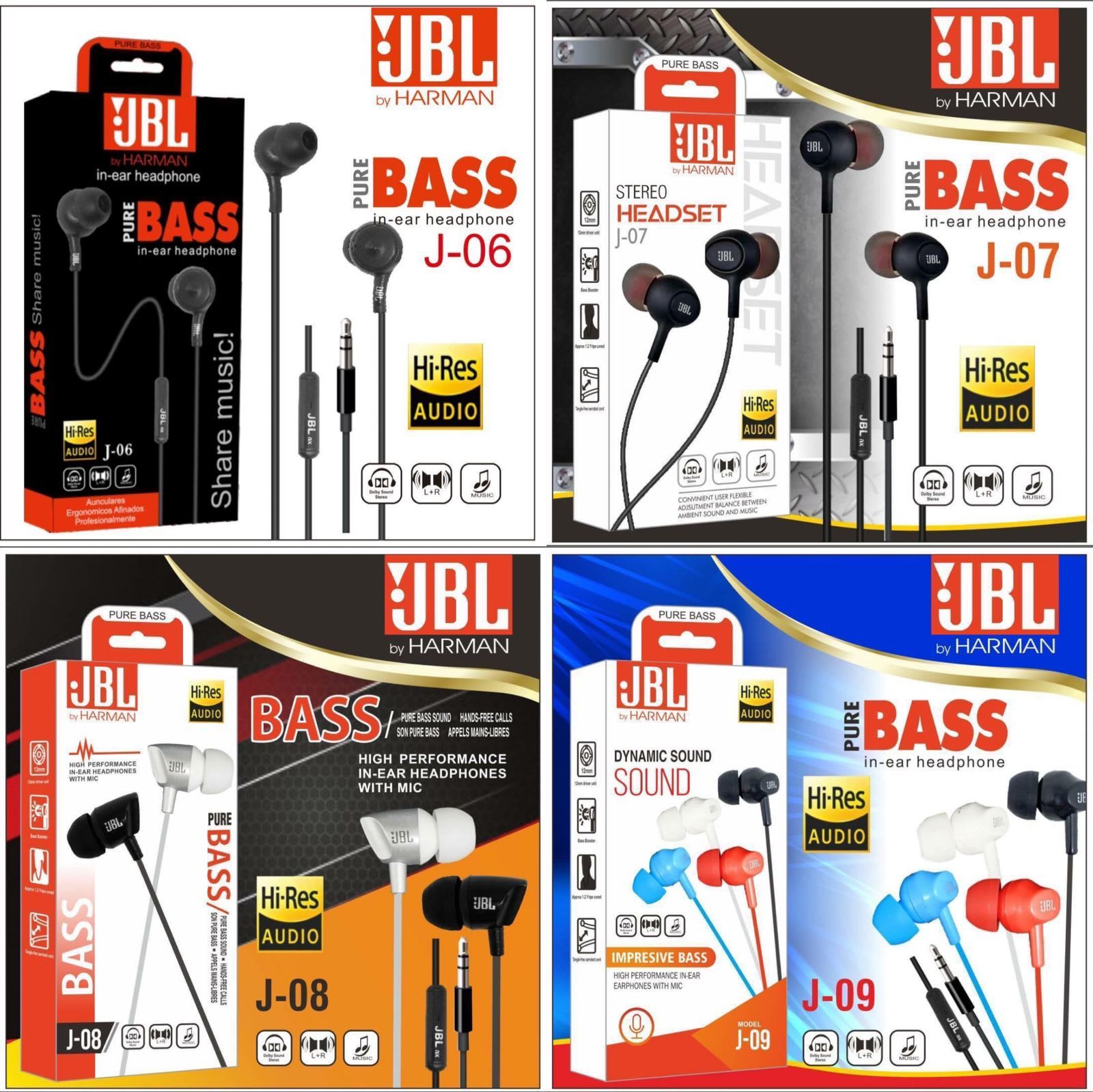 HANDSFREE JBL HIGH QUALITAS 🎵 + MIC BAGUS