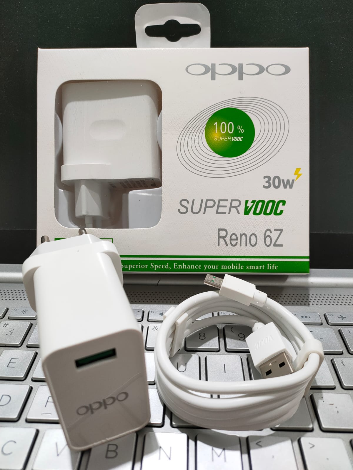 CHARGER OPPO VOOC 30W RENO 6Z ORI99