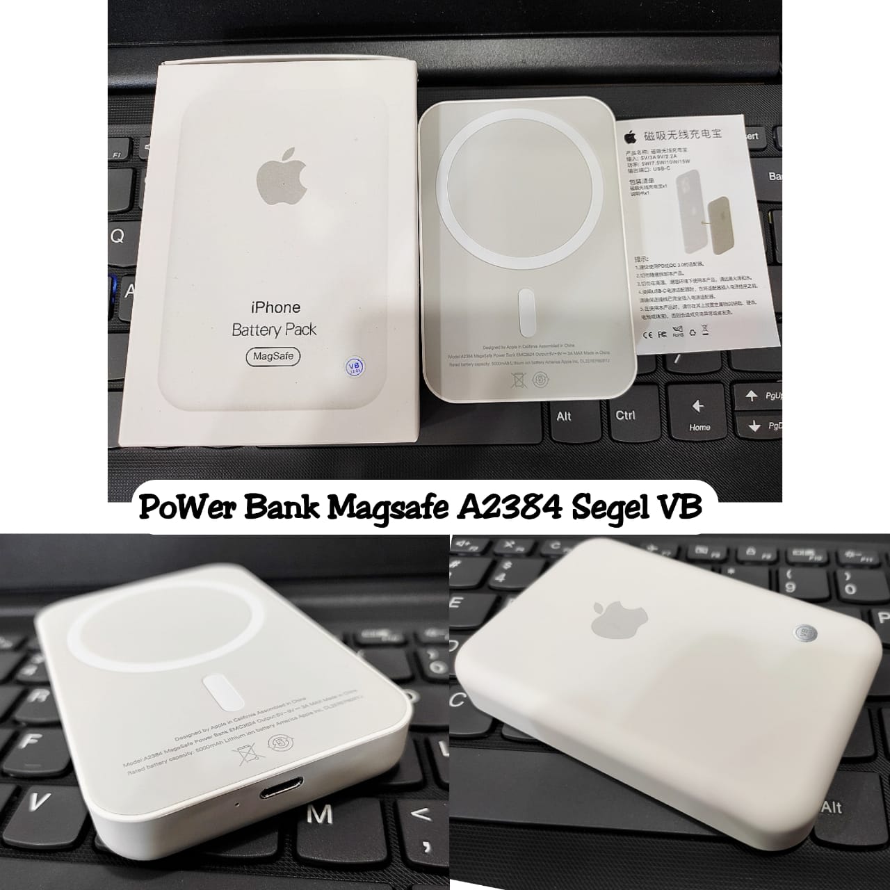 NEW🔥POWER BANK MAGSAFE A2384 SEGEL VB