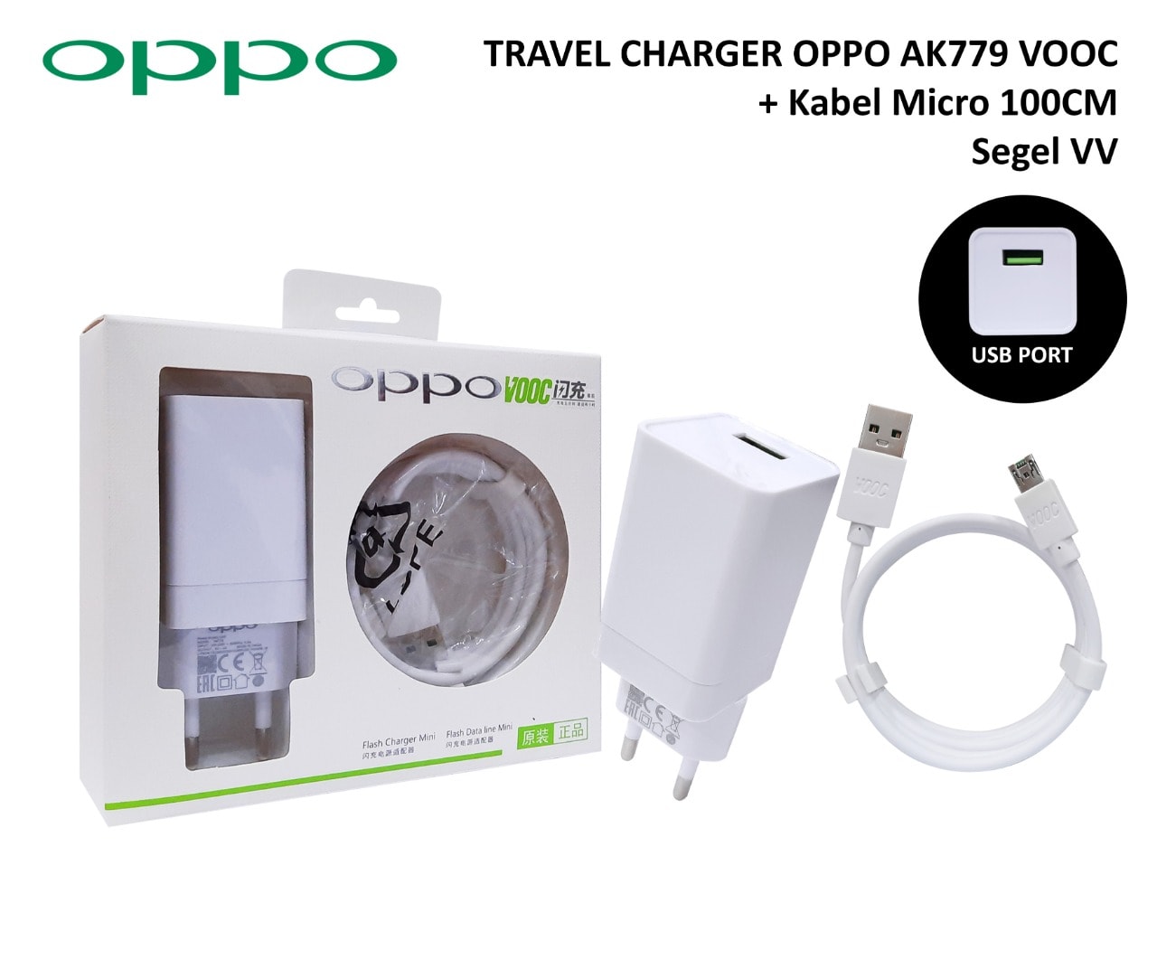 VOOC CHARGING TC OPPO AK770/AK779 (R9/R11) +KBL V8