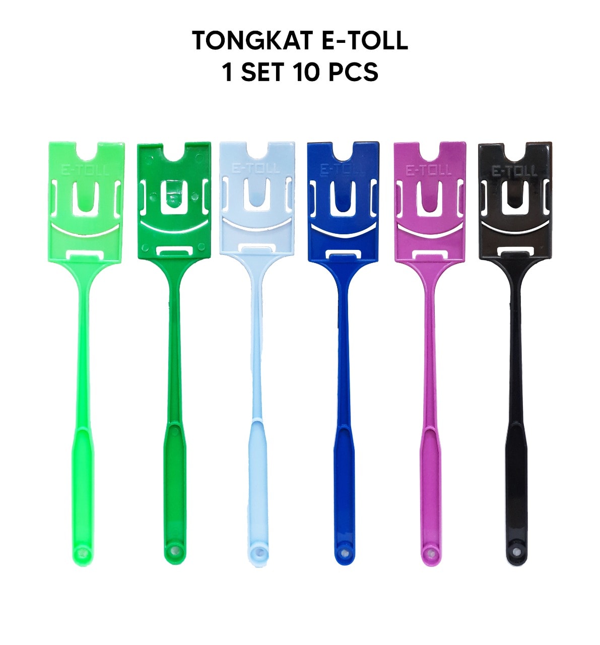 TONGKAT E-TOLL 1SET 10PCS(WARNA MIX)