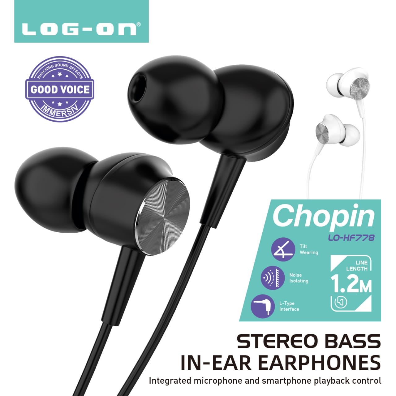 EARPHONE LOGON LO-HF778