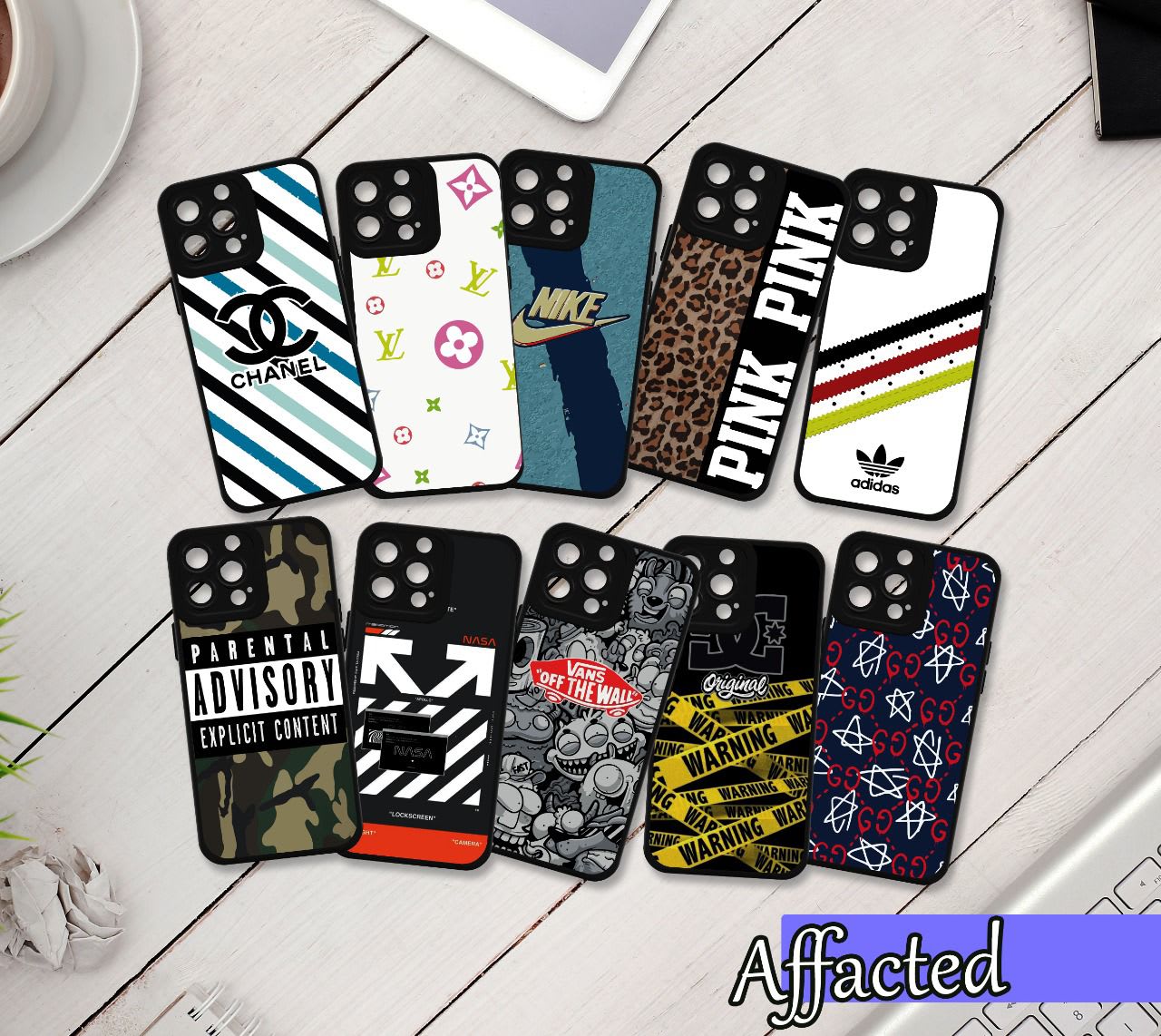 Premium Black Case Protect Camera Affected